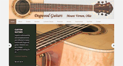 Desktop Screenshot of dogwoodguitars.com